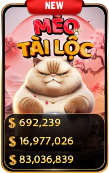 banner nổ hũ mèo tài lộc top88