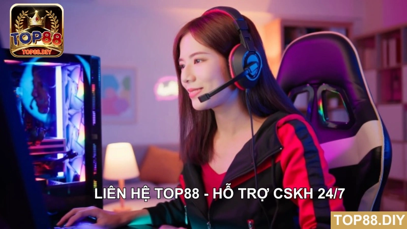 liên hệ top88 hỗ trowh chăm sóc khách hàng 24/7